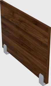 Desk privacy panel