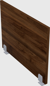 Desk privacy panel