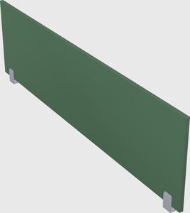 Desk privacy panel