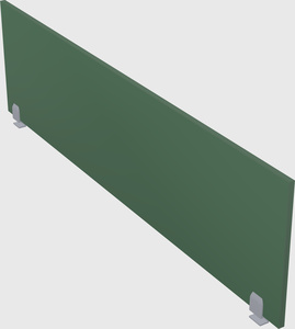 Desk privacy panel