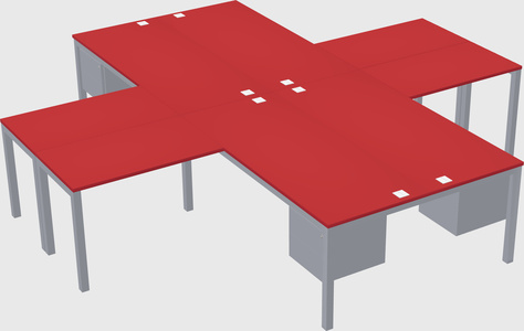 Bureau quadruple