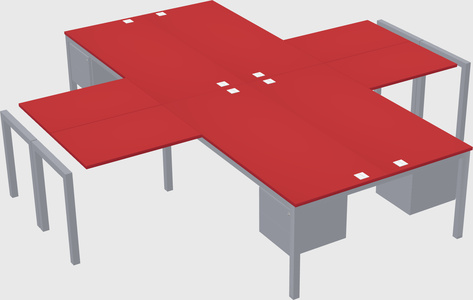 Quad desk