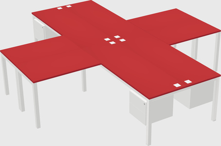 Quad desk