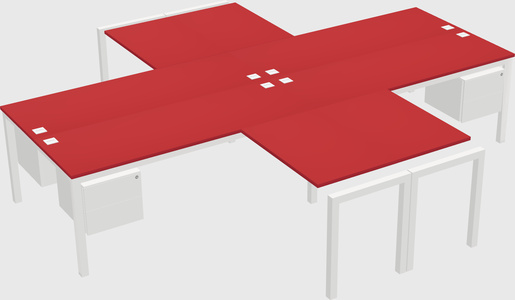 Bureau quadruple