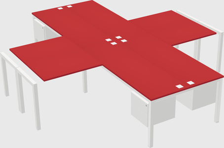 Bureau quadruple