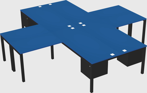 Bureau quadruple