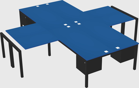 Quad desk