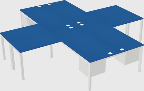 Quad desk