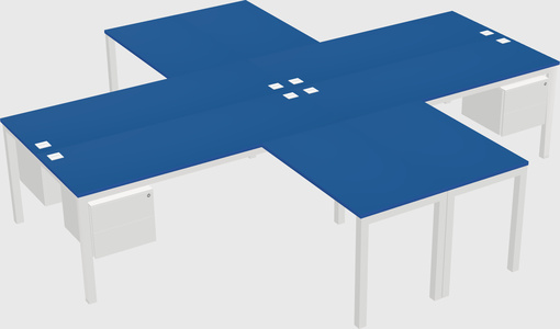 Quad desk