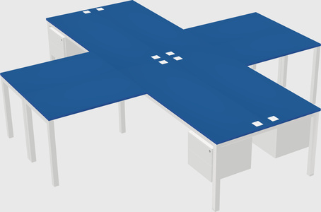 Quad desk