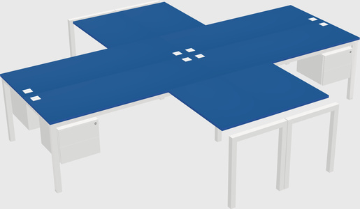 Quad desk