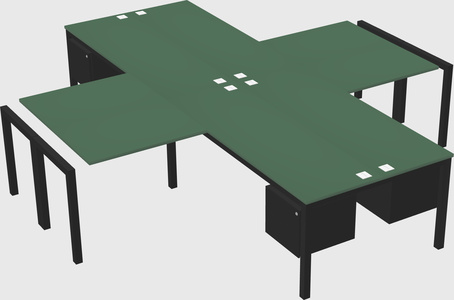 Quad desk