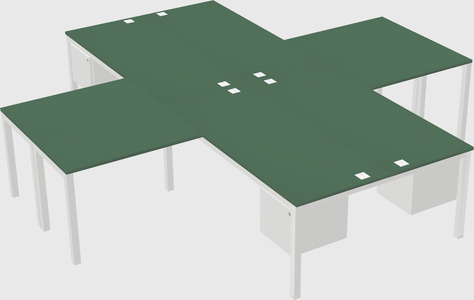 Quad desk