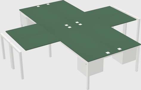 Quad desk