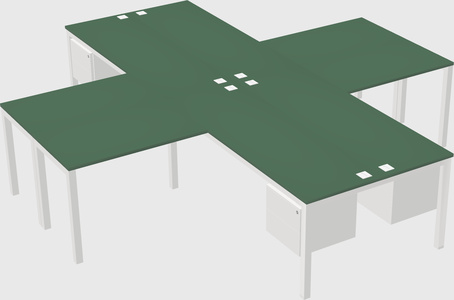 Quad desk
