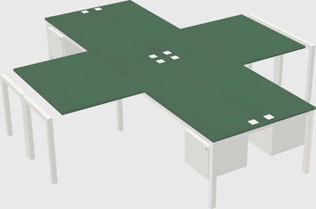 Quad desk