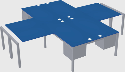 Quad desk