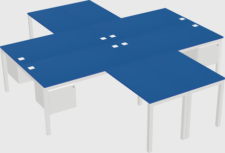 Quad desk