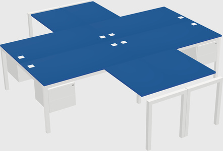 Bureau quadruple