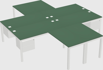 Quad desk