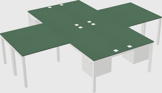 Quad desk