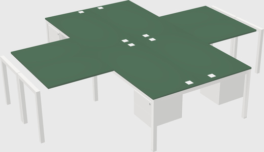 Quad desk