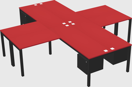 Quad desk