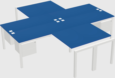 Quad desk