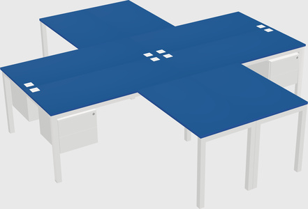Bureau quadruple