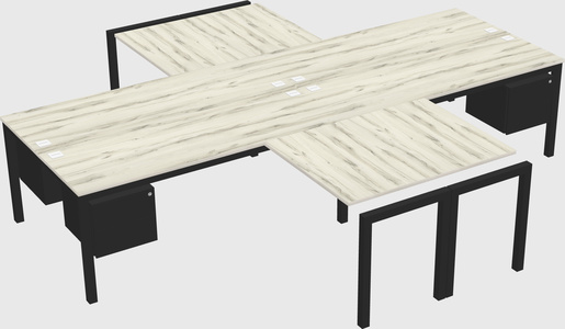 Bureau quadruple