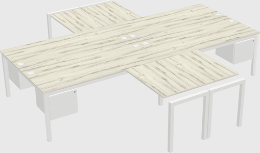 Bureau quadruple