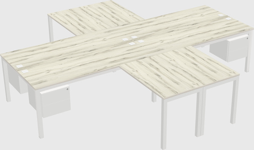 Bureau quadruple