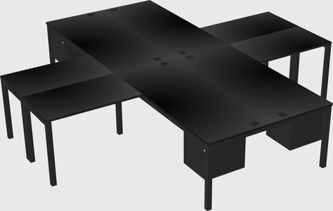 Quad desk