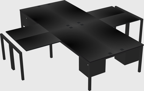 Quad desk