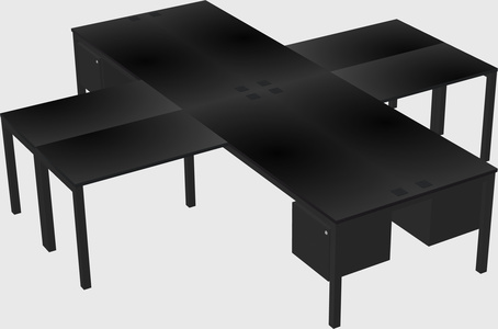 Quad desk