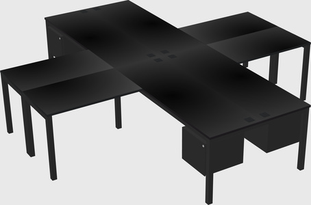 Quad desk