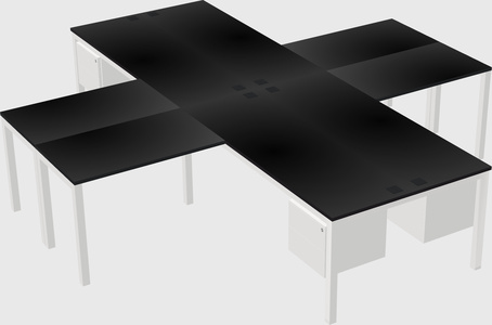 Quad desk