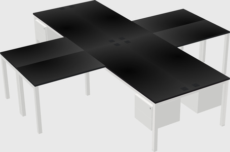 Quad desk