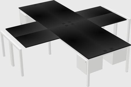 Bureau quadruple