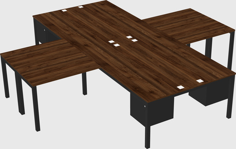 Bureau quadruple