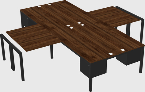 Bureau quadruple