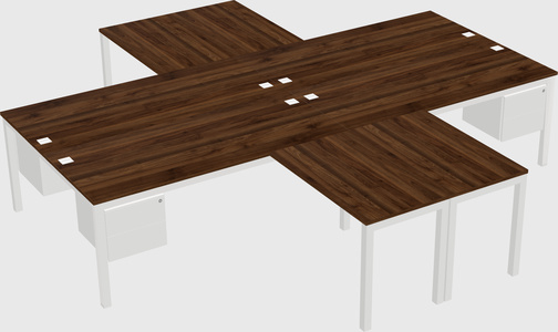 Bureau quadruple