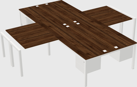Bureau quadruple