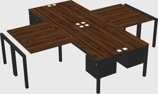 Quad desk