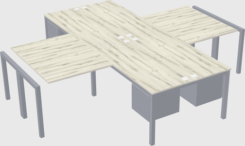Quad desk