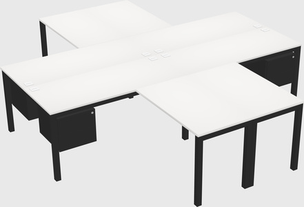 Bureau quadruple