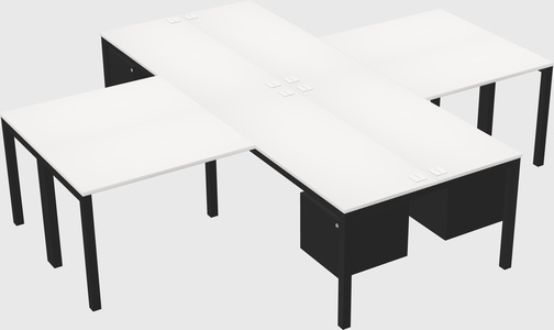 Bureau quadruple