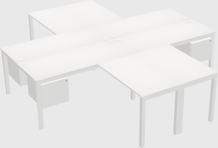 Bureau quadruple