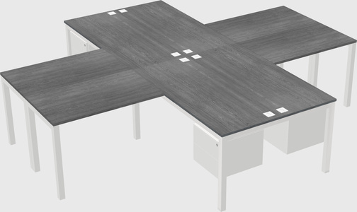 Quad desk
