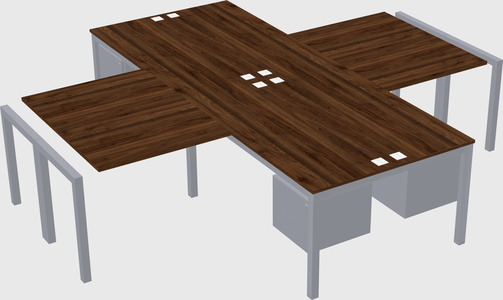 Bureau quadruple